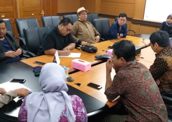 Suasana pertemuan pengurus AMSI dengan Dewan Pers, di Jakarta, Jumat (24/1). Foto : IST