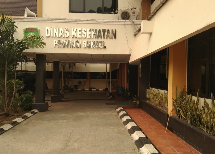 Kantor Dinkes Sumsel. Foto: Alwi Alim