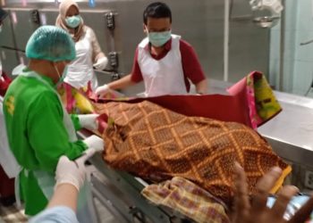 Korban saat ditemukan tidak bernyawa. Foto: Istimewa