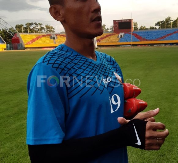 Bek Sriwijaya FC Ambrizal. (fornews.co/iwan setiawan)