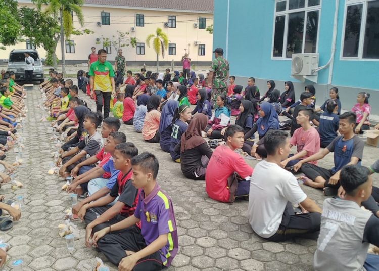 Sebanyak 150 atlet PPLPD Muba dari 16 cabang olahraga mengikuti kegiatan yang digelar di  Wisma Atlet dan Taman Kampoeng Selarai Indah, 8-9 Januari 2020. (humas pemkab muba)