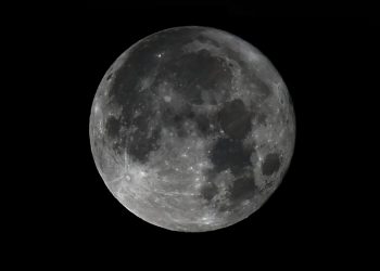 Potret gerhana bulan penumbra. (IST)