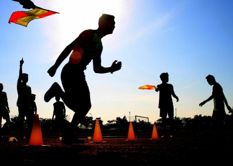 Beberapa wasit tengah mengikuti kursus beberapa waktu lalu. (pssi)