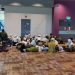Kondisi jemaah umrah asal Palembang yang tertahan di Bandara Changi, Singapura. Foto: Istimewa