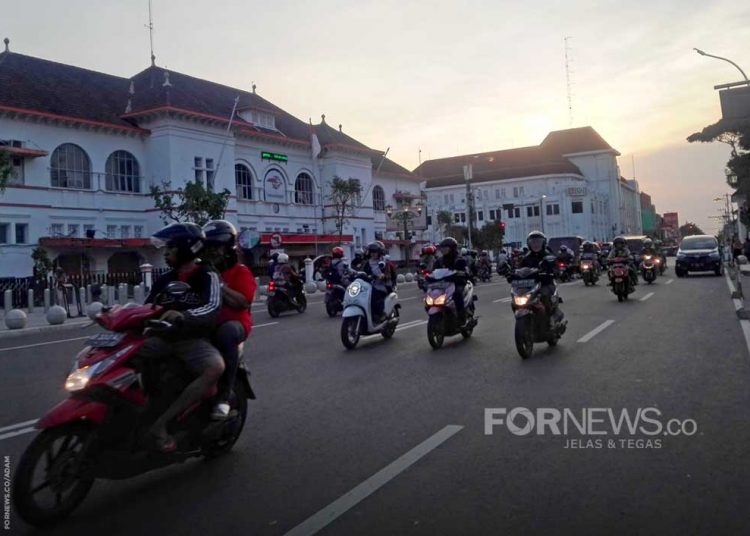 KAWASAN Titik Nol Kilometer Yogyakarta. (foto fornews.co/adam)