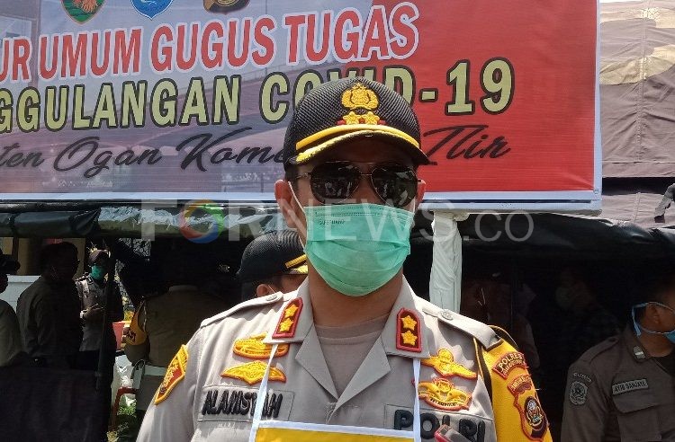 Kapolres OKI, AKBP Alamsyah Palupessy. (Foto : fornews.co / rif)