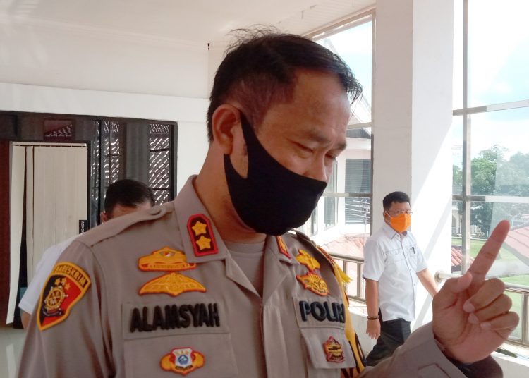 Kapolres OKI, AKBP Alamsyah Palupessy. (Foto : fornews.co / rif)