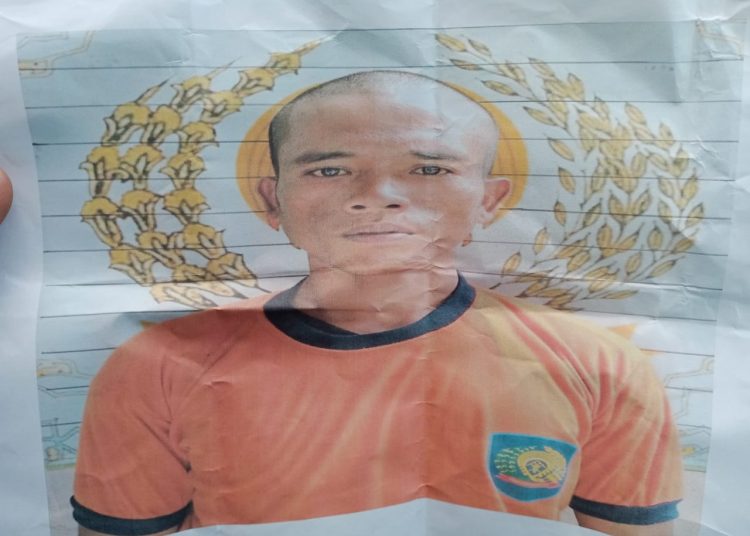 Napi, Aprin Hata,  yang kabur dari Lapas Klas II B Sekayu, Musi Banyuasin (Muba), Sumsel. Foto: Istimewa