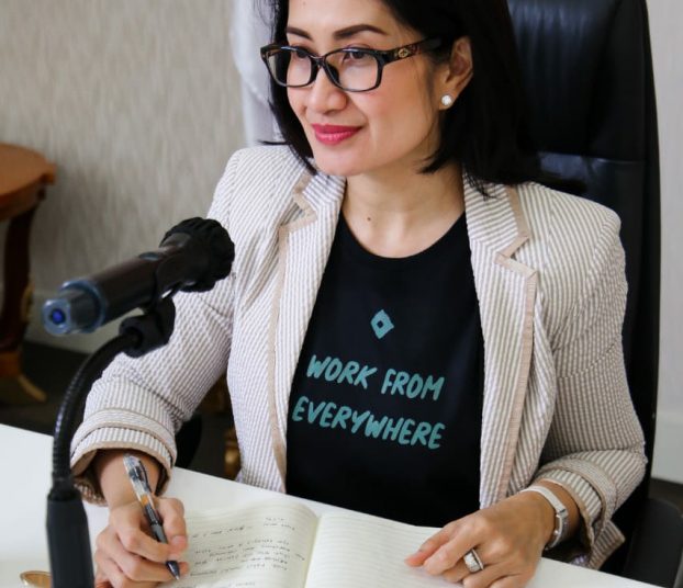 Ketua TP PKK Kabupaten Muba Thia Yufada. (fornews.co/humas pemkab muba)