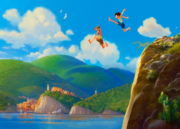 Tangkapan layar film Luca, yang dirilis Disney dan Pixar dan akan tayang 2021 mendatang. (fornews.co/ist)