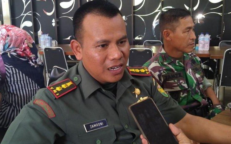 Dandim 0402/OKI, Letkol CZI Zamroni. (fornews.co / IST)