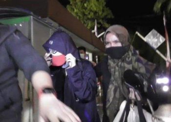 HH saat diamankan polisi. (IST)