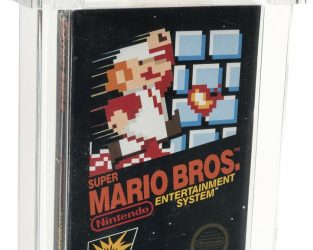 Video Games Vintage Mario Bros yang dijual seharga 114 ribu US Dollar. Foto: Fornews.co/Heritage Auctions/Istimewa