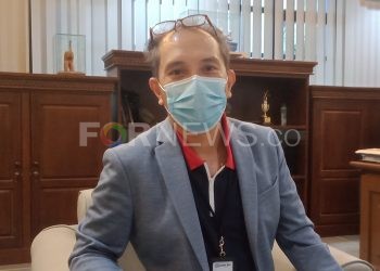 Pemimpin Cabang BRI Kayuagung, Tommy Salasah. (fornews.co / rif)