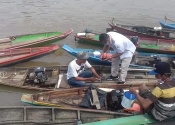 Para nelayan di Muba akan segera mendapatkan bantuan konverter kit BBM ke BBG dari Kementerian ESDM. (fornews.co/humas pemkab muba)