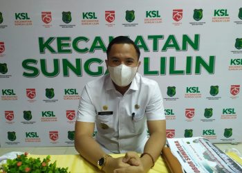 Camat Sungai Lilin Agus Kurniawan Saputra. (fornews.co/ist)
