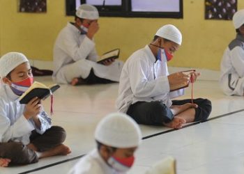 Ilustrasi santri pondok pesantren. (IST)