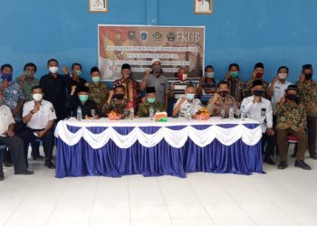 Sosialisasi FKUB Kabupaten OKI di Kantor Camat Teluk Gelam, Rabu (11/11). (IST)