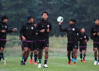 Timnas Indonesia U19 saat menjalani TC di Kroasia bulan lalu. Pekan ini mereka kembali dikumpulkan di Jakarta untuk menjalani TC 13-23 November 2020. (fornews.co/pssi)