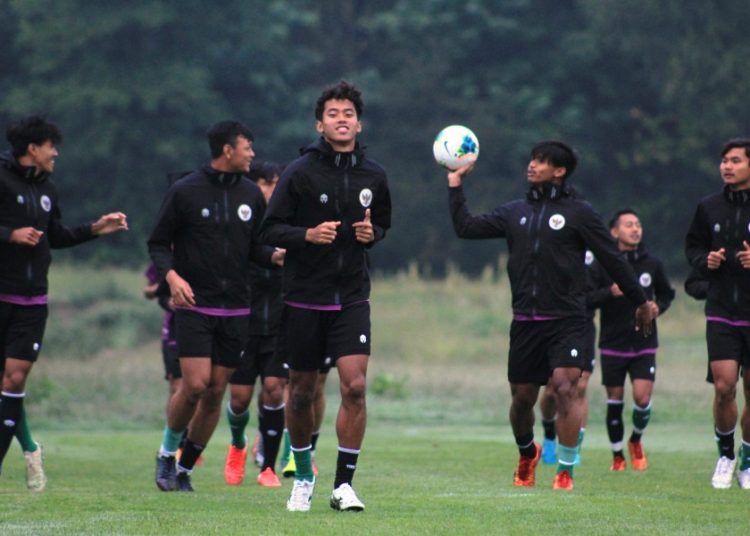 Timnas Indonesia U19 saat menjalani TC di Kroasia bulan lalu. Pekan ini mereka kembali dikumpulkan di Jakarta untuk menjalani TC 13-23 November 2020. (fornews.co/pssi)