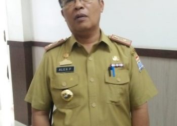 Kepala DLHK Kota Palembang Alex Ferdinandus. (fornews.co/bakohumas palembang)