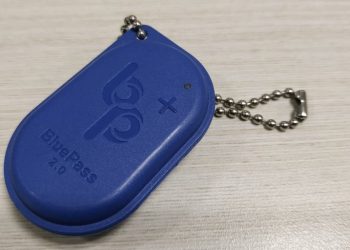 Blue Pass alat uji coba untuk melacak Covid-19. (fornews.co/theophilus yanuarto)