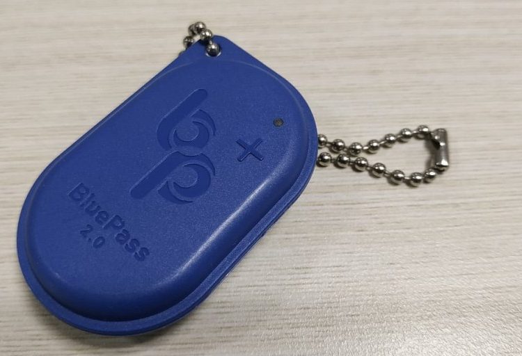 Blue Pass alat uji coba untuk melacak Covid-19. (fornews.co/theophilus yanuarto)