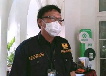 Kepala Dinas PUPR Kota Palembang Akhmad Bastari Yusak. (fornews.co/bakohumas palembang)