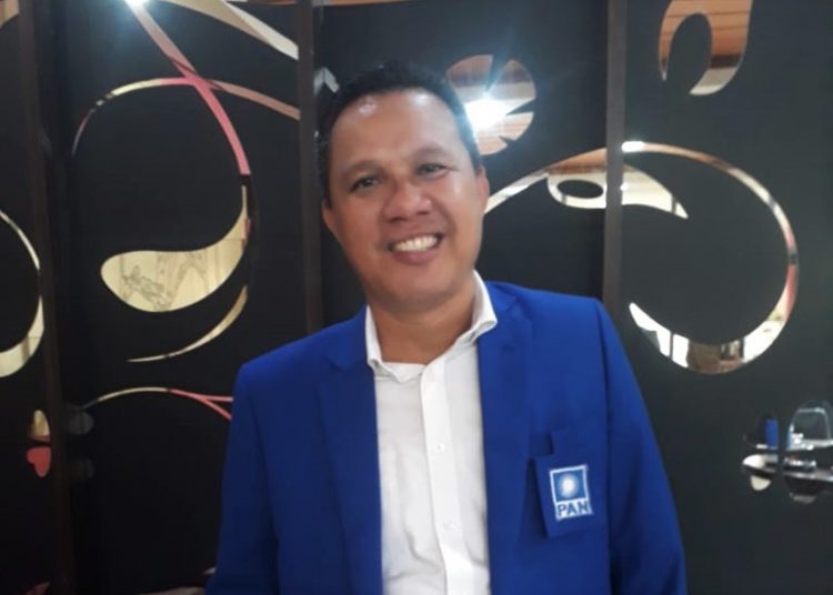 Arsudin Ruslan, Ketua DPD PAN Ogan Ilir periode 2021-2026 terpilih pada Rapat Formatur PAN Ogan Ilir, di Rumah Makan Sederhana Indralaya, Senin (22/2/2021). (fornews.co/ist)
