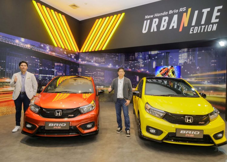 Honda Brio RS Urbanite Edition ditawarkan dalam dua warna. (istimewa/honda)