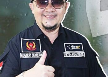 Ketua Umum KONI Sumsel Hendri Zainuddin. (fornews.co/humas koni sumsel)