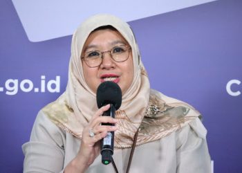  Juru Bicara Vaksinasi Covid-19 Kementerian Kesehatan dr Siti Nadia Tarmizi. (fornews.co/stpc19) 