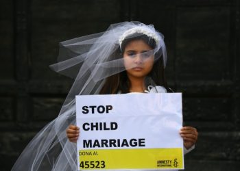 KUPI menilai, promosi pernikahan anak tersebut merendahkan harkat dan martabat perempuan, terutama anak perempuan. (Foto: istimewa/GABRIEL BOUYS/ AFP)