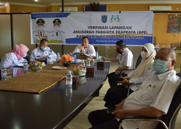 Deputi Kesetaraan Gender Kementrian Pemberdayaan Perempuan dan Perlindungan Anak (Kemen PPPA) RI di Kabupaten OKI, Rabu (24/03). (fornews.co / IST)