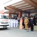 Gubernur Sumsel Herman Deru dan pejabat di Sumsel serta Kabupaten OKU memberikan penghormatan terakhir kepada Bupati OKU Kuryana Azis yang meninggal dunia, Senin (8/3/2021). (fornews.co/humas provinsi sumsel)