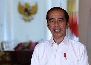 Presiden Joko Widodo saat memberikan keterangan pers tentang pengembangan vaksin Covid-19 di dalam negeri, Jumat (12/3/2021). (fornews.co/bpmi setpres)