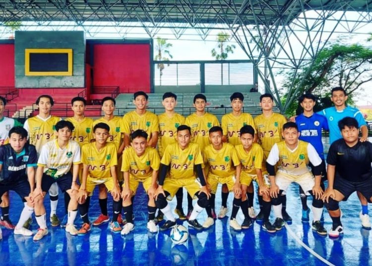 Tim futsal Muba akan bertemu dengan Lubuklinggau di partai final Mini Turnamen Futsal U18. (fornews.co/humas pemkab muba)