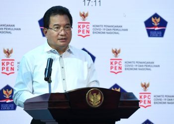 Juru Bicara Satuan Tugas (Satgas) Penanganan COVID-19 Wiku Adisasmito memberikan keterangan pers di Jakarta. (istimewa/BPMI Sekretariat Presiden)