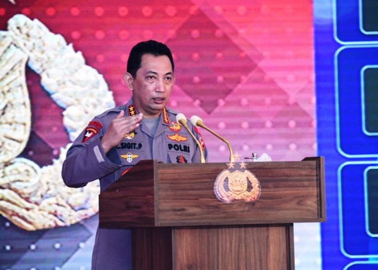 Kapolri Jenderal Listyo Sigit Prabowo. (fornews.co/humas polri)