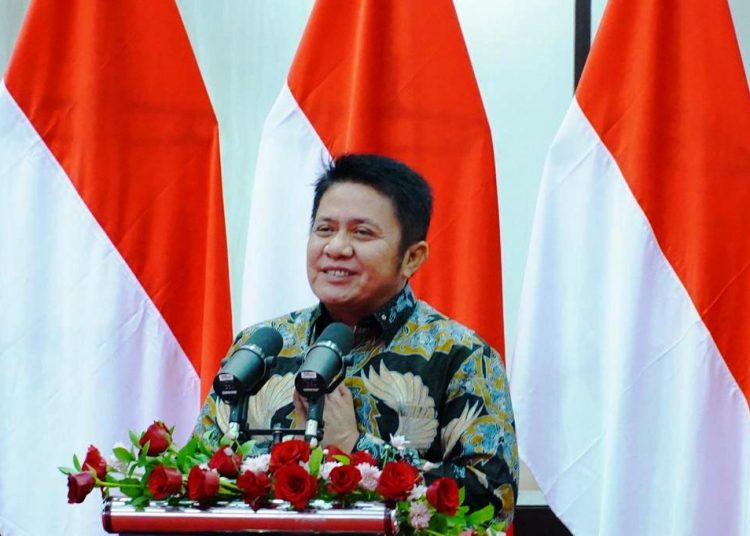 Gubernur Sumsel Herman Deru menyerukan kepada masyarakat Sumsel mendoakan rakyat Palestina yang sedang terlibat konflik dengan Israel. (fornews.co/humas provinsi sumsel)