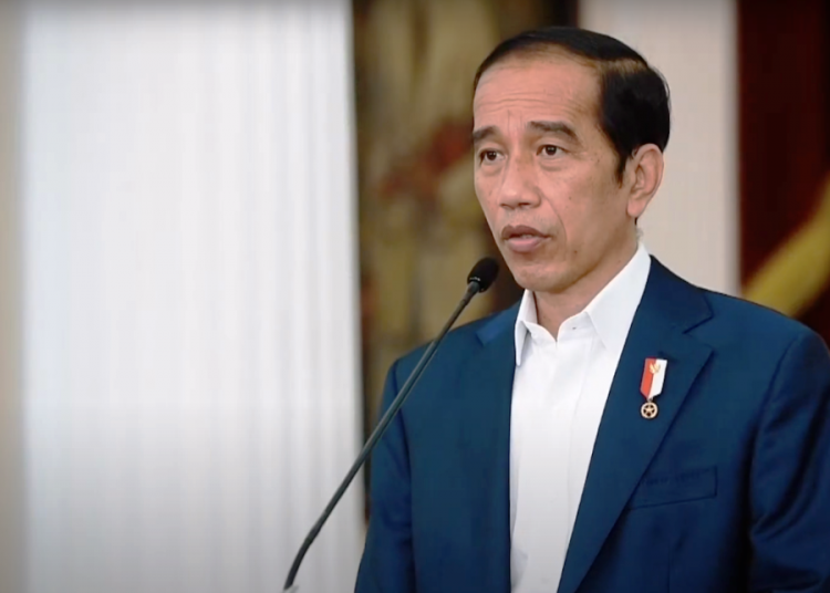 Presiden RI Joko Widodo mengutuk agresi Israel ke Palestina. (fornews.co/bpmi setpres)