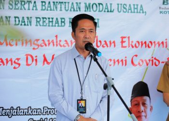 Sekretaris Daerah Kota Palembang Ratu Dewa. (fornews.co/bakohumas palembang)