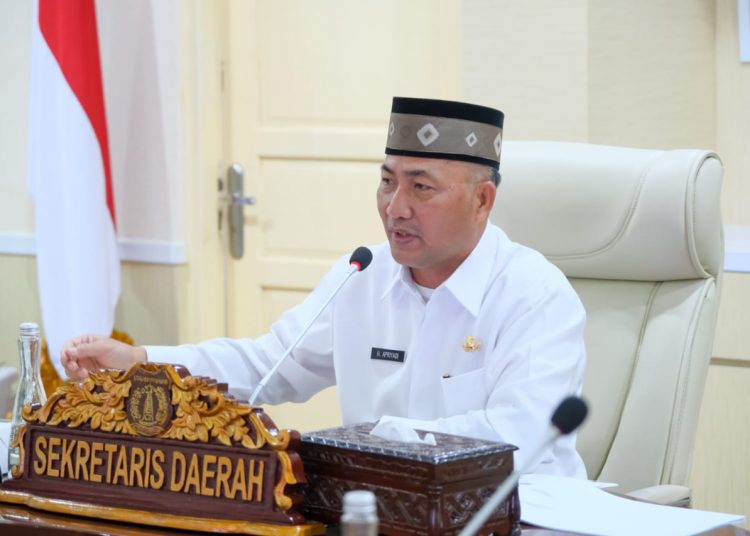 SEKDA Pemkab Muba Apriyadi. (fornews.co/humas pemkab muba)