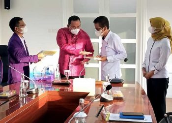 PEMERINTAH Kabupaten Muba telah menggandeng perguruan Institut Pertanian Bogor (IPB) dalam upaya pengembangan dan peningkatan SPR di Muba. (foto fornews.co/humas pemkab muba)