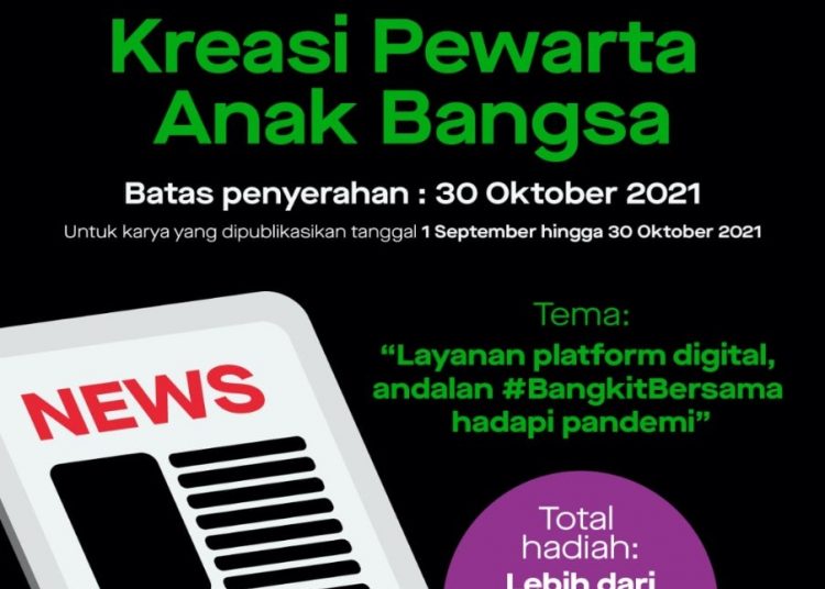 Ilustrasi Penghargaan Karya Jurnalistik Kreasi Pewarta Anak Bangsa. (fornews.co/ist)