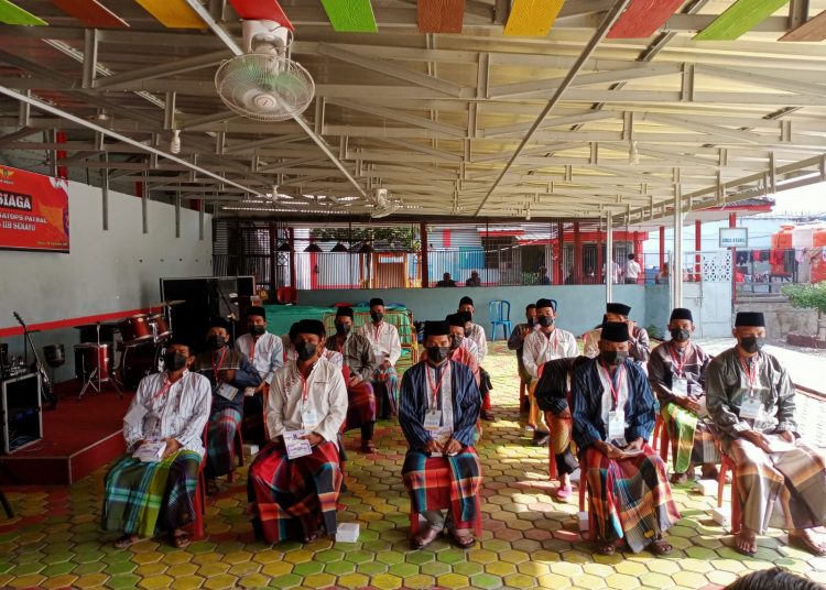 Warga binaan di Lembaga Pemasyarakatan Klas II B Sekayu, mendapat penyuluhan hukum terpadu dari Bagian Hukum Setda Pemkab Muba, Rabu (15/09/2021). (fornews.co/humas pemkab muba)