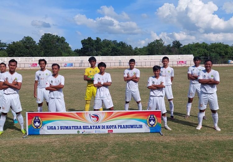 Tim Persimuba sebelum menghadapi PS Palembang, di Stadion Talang Jimar, Rabu (15/12/2021). (fornews.co/ist)