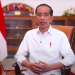Presiden Jokowi dalam pernyataan persnya di Istana Merdeka, Jakarta, Selasa (11/01/2022). (fornews.co/ist)