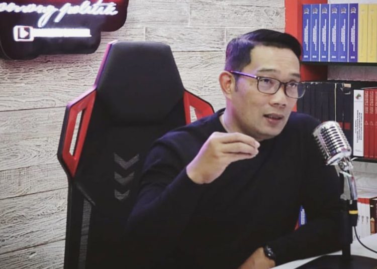 Gubernur Jabar, Ridwan Kamil. (fornews.co/tangkapan layar)
