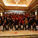 Ketua Umum PSSI, Mochamad Iriawan bersama tim pelatih dan pemain Timnas Indonesia, usai menjalani karantina di The Sultan Hotel & Residence, Jakarta, Kamis (6/1//2022). (fornews.co/pssi)